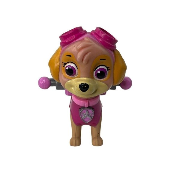 Paw Patrol SML 16622 Mission Skye Police Dog Puppy Pink Jet Pack Flying Toy Lot - Picture 5 of 13